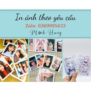 In ảnh theo yêu cầu - cán bóng ,ép plastic, miễn phí cán bóng
