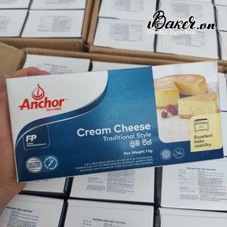 [250g, 500g] Phô mai kem Cream cheese Anchor