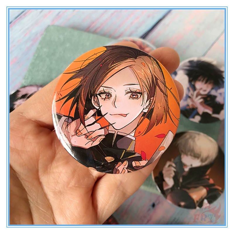 ❣️1 Huy Hiệu Anime Jujutsu Kaisen Kích Thước 58MM❣️ Ghim Cài Áo Hình Anime 9 Kiểu