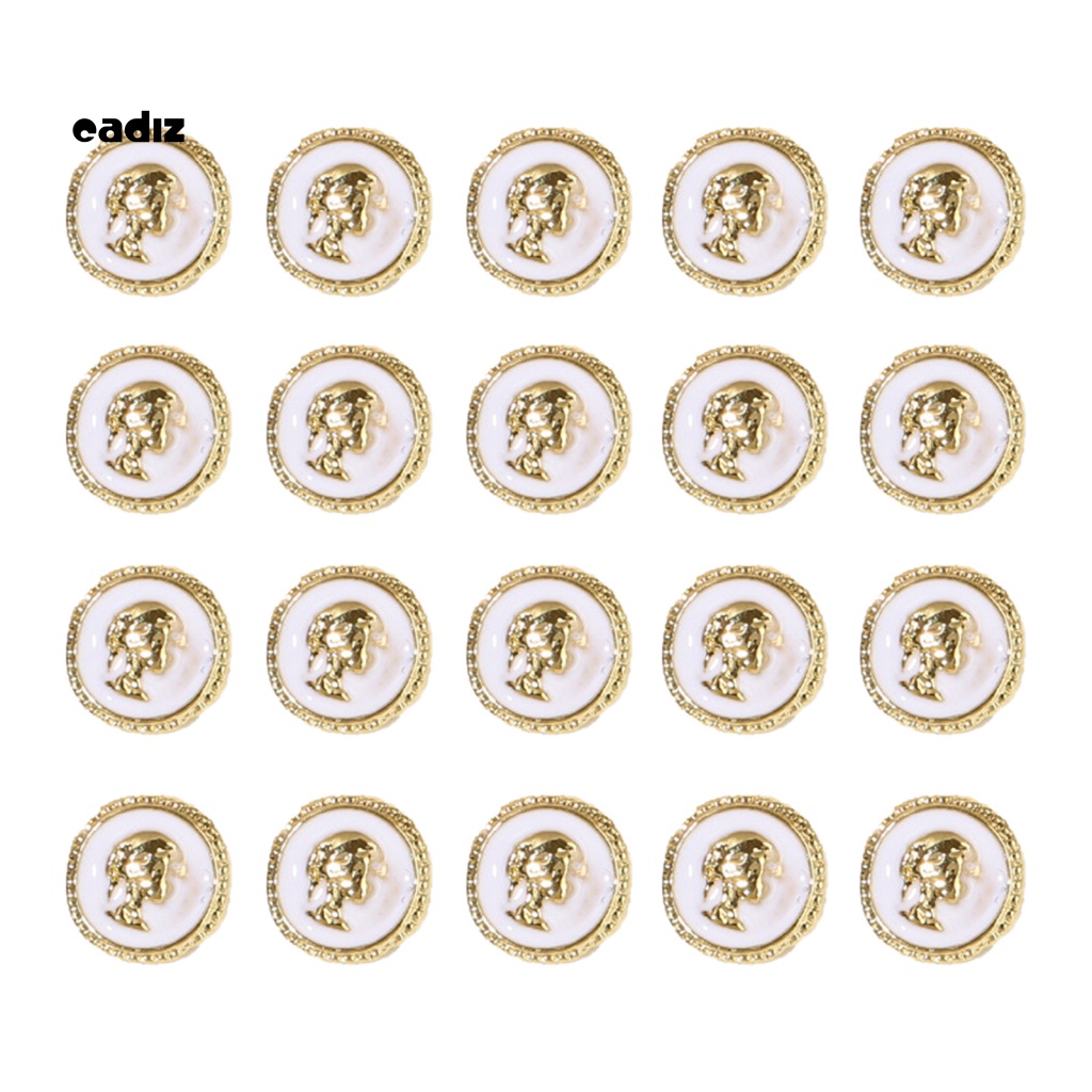 Set 20 Hạt Ngọc Trai Giả Dùng Trang Trí Móng Tay Nghệ Thuật Thời Trang