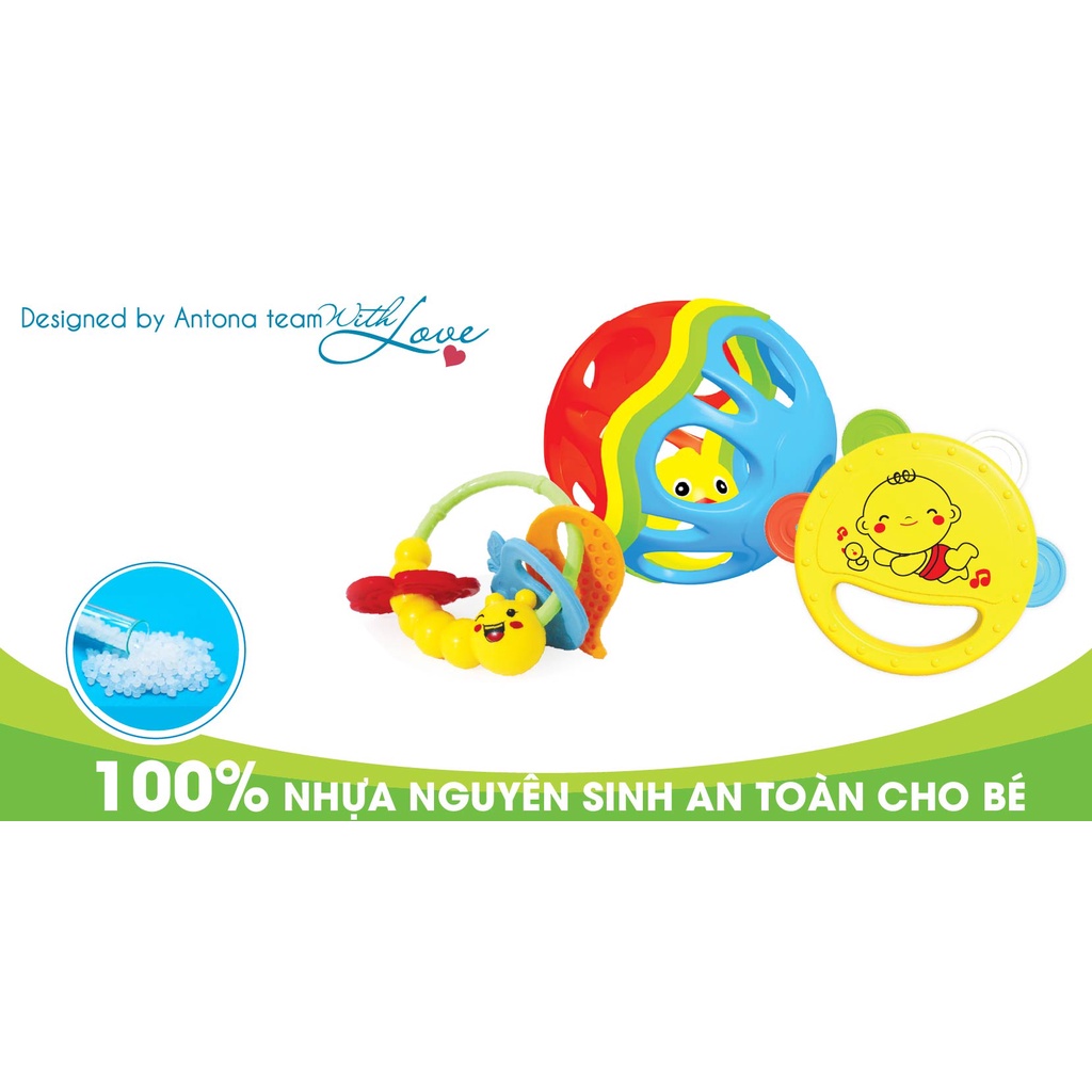 Hộp đồ chơi 3 món Antona Fun for BaBy No.321