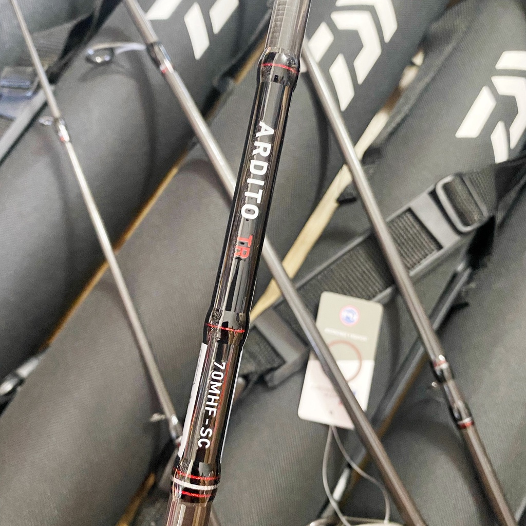 Cần lure du lịch lưỡng dụng Daiwa Ardito TR-SC - chơi được cả máy đứng và máy ngang cực độc