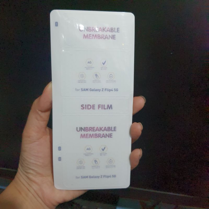 Miếng dán mặt sau và viền Samsung Z Flip 5 /Z Flip 4 / Z Flip 3 / Z Flip chống xước