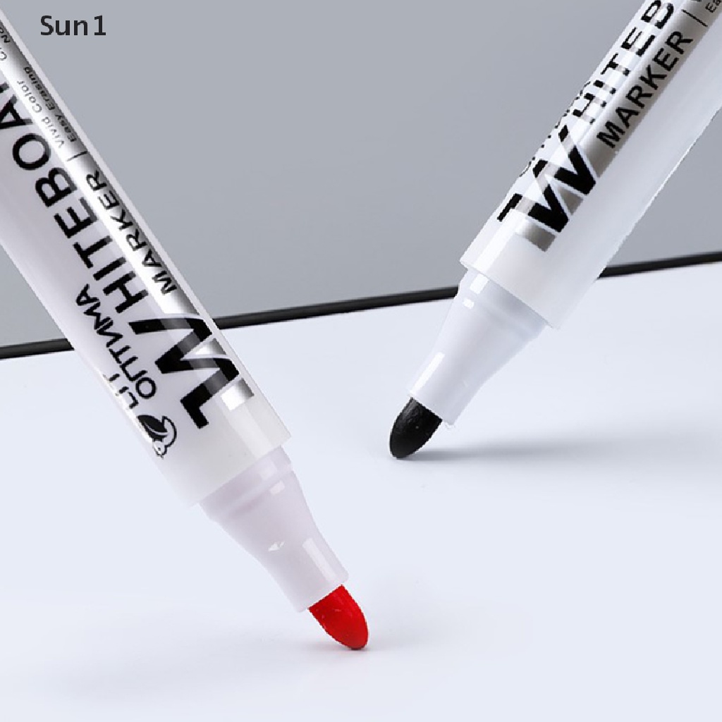 Set 10 Bút Lông Viết Bảng Đen / Màu Nước Dung Tích Lớn 2.0