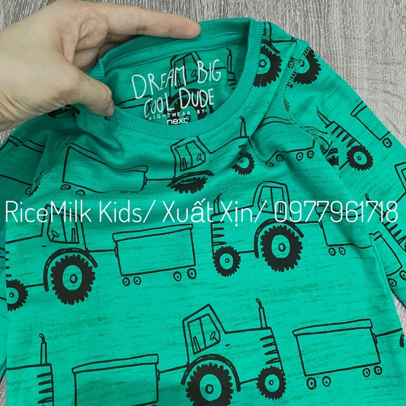 Bộ cotton Next cho bé xuất dư xịn