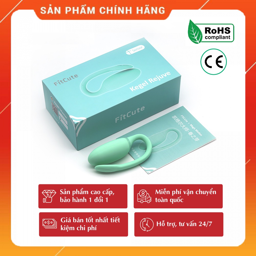 Máy tập kegel cho nữ Fitcute | Máy tập cơ sàn chậu không dây