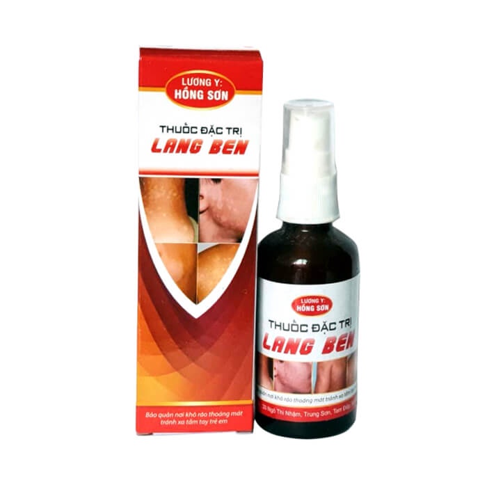 Hồng Sơn Xịt Nấm Lang Ben Hắc Lào