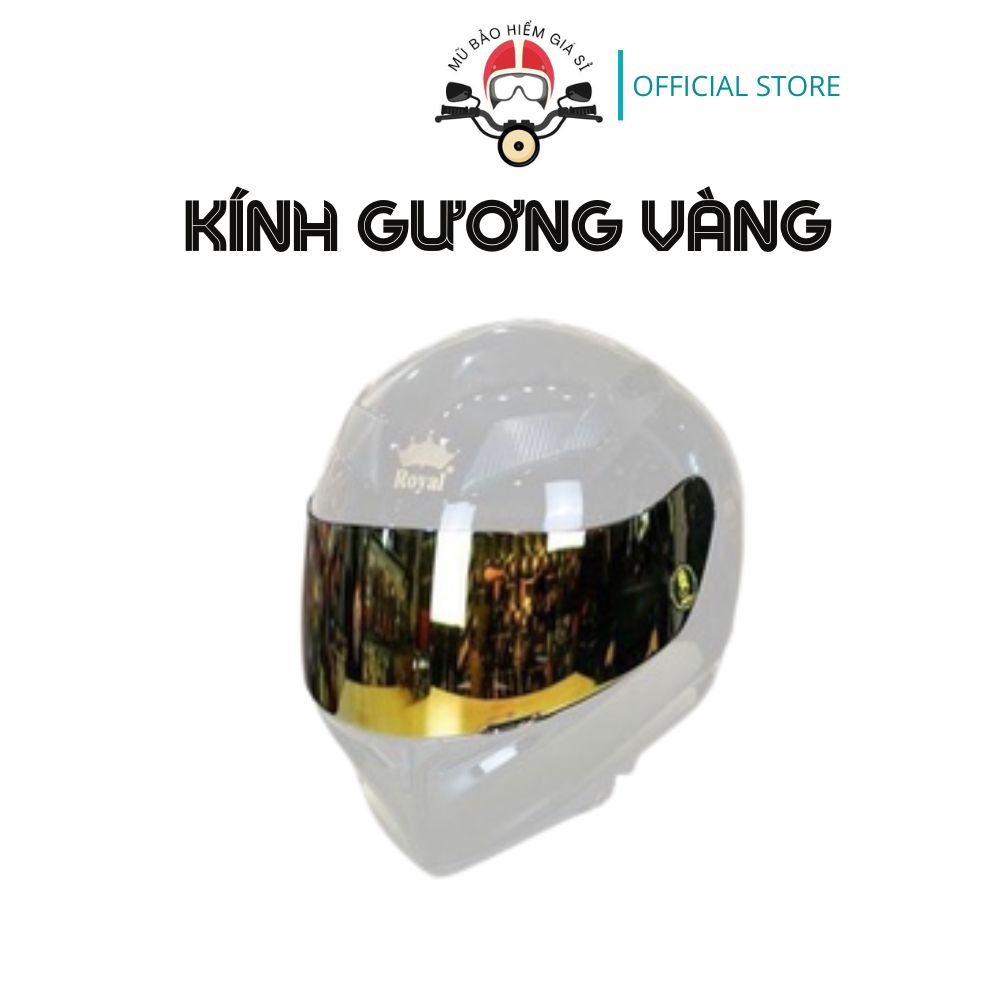 Kính Mũ Bảo Hiểm Fullface Royal M266, M179, M168, M137, M138... Các Dòng Mũ Royal Fullface