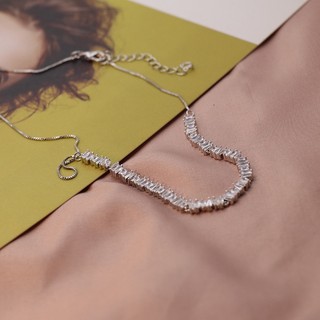 Dây chuyền Choker đá hạt to