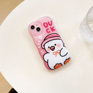 Ốp lưng điện thoại Iphone Vịt Hồng dễ thương