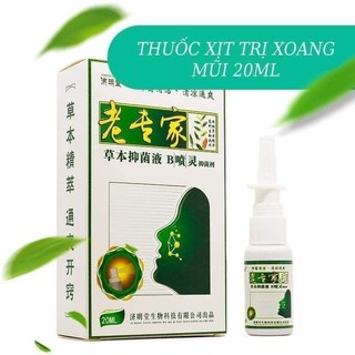 xịt vệ sinh mũi xoang mũi