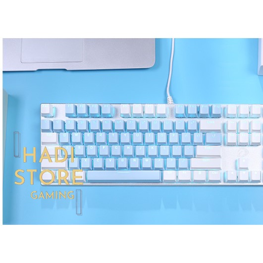 Bàn Phím Cơ Gaming Cao Cấp DAREU EK815 Blue Switch 87 Key Led RGB HADI STORE GAMING