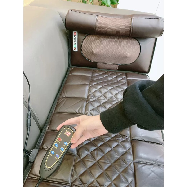 Đệm massage toàn thân, nệm massage, mát xa, xoa bóp giảm đau mỏi vai gáy phục hồi sức khỏe SET1792