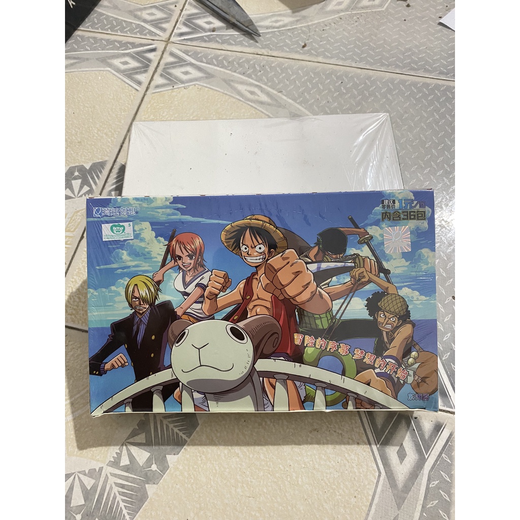 36 Mẫu Set 180 Ảnh Thẻ Nhân Phẩm One Piece Pack Card In Hình Nhân Vật Anime Chính Hãng Toei Animation - Vua Hải Tặc