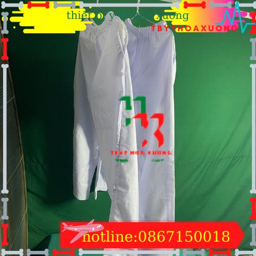 Quần Blouse trắng Nam Nữ Bác Sĩ, Y Tá, Dược Sĩ, Điều Dưỡng, Kỹ Thuật Viên, Sinh Viên Y Khoa