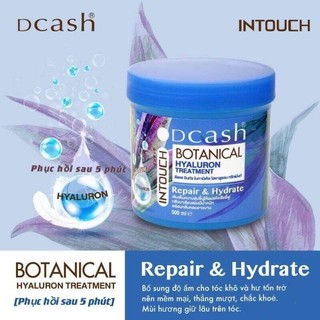 Hấp dầu Dcash Intouch Botanical 500ml_ phục hồi hư tổn