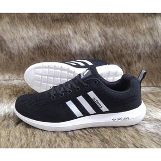 Giày Adidas nam xám đen
