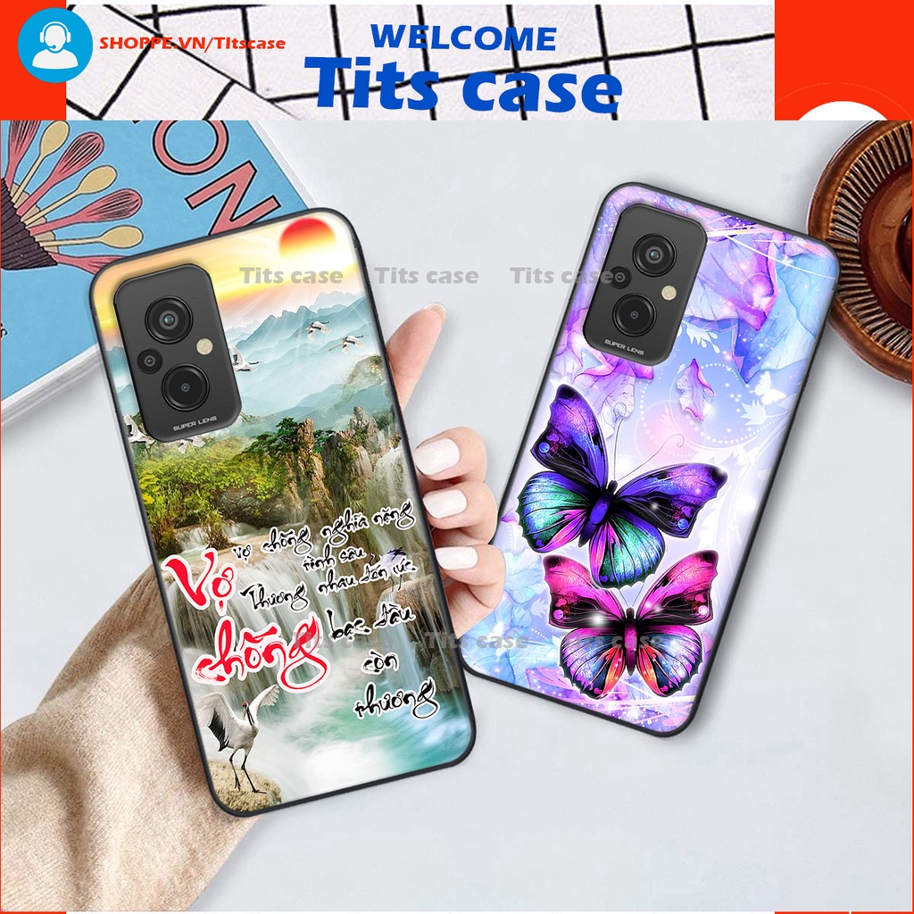 Ốp lưng Xiaomi REDMI 11 PRIME 4G / 5G  in hình thiên nga,hoa may mắn, đặc sắc ĐỘC - LẠ - BỀN