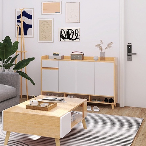 Tủ giày NAFENAI đơn giản hiện đại cho phòng khách