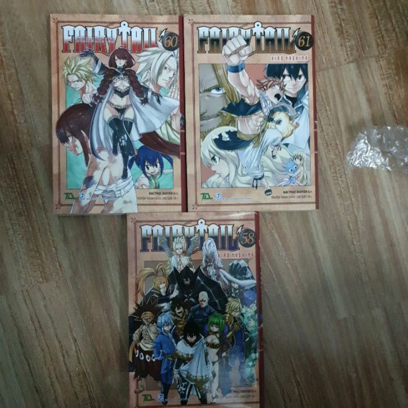 Fairy Tail lẻ 58 60 61