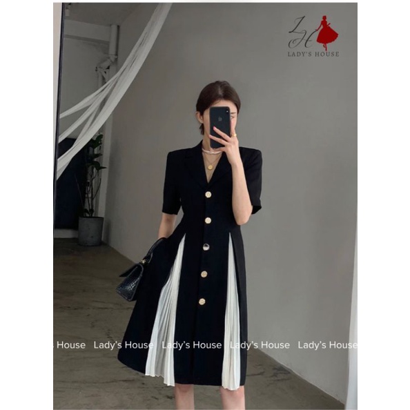 váy vest xẻ tà