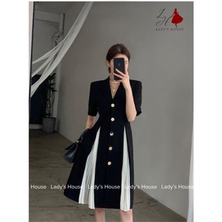 Váy vest xẻ tà