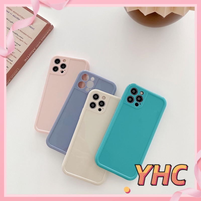 ốp iphone Viền Khung Ảnh Chống Sốc Màu Trơn tương thích iPhone 6/6plus/6s/6splus/7/7plus/8/8plus/x/xr/xs/11/12/13Pro/max/plus/promax-012