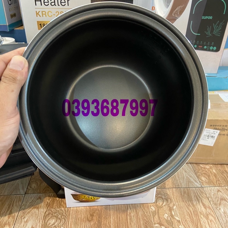 🍇 NỒI CƠM ĐIỆN JIPLAI THÁI LAN 2,2L LÒNG NIÊU BẢO HÀNH 12 THÁNG