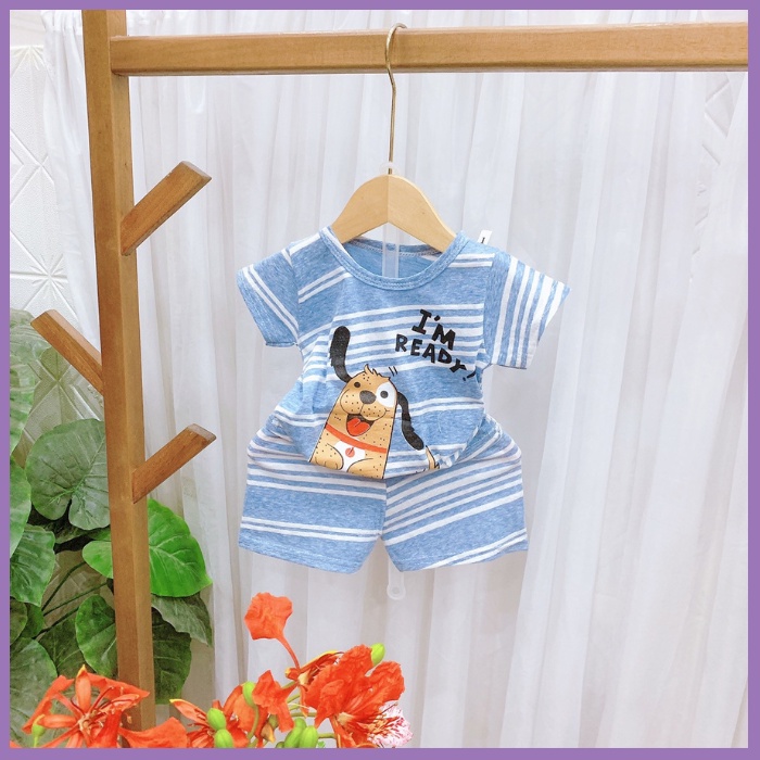 Đồ Bộ Bé Trai Bé Gái Size 8kg-18kg Chất Cotton Co Giãn 4 Chiều Mềm Mát.1506