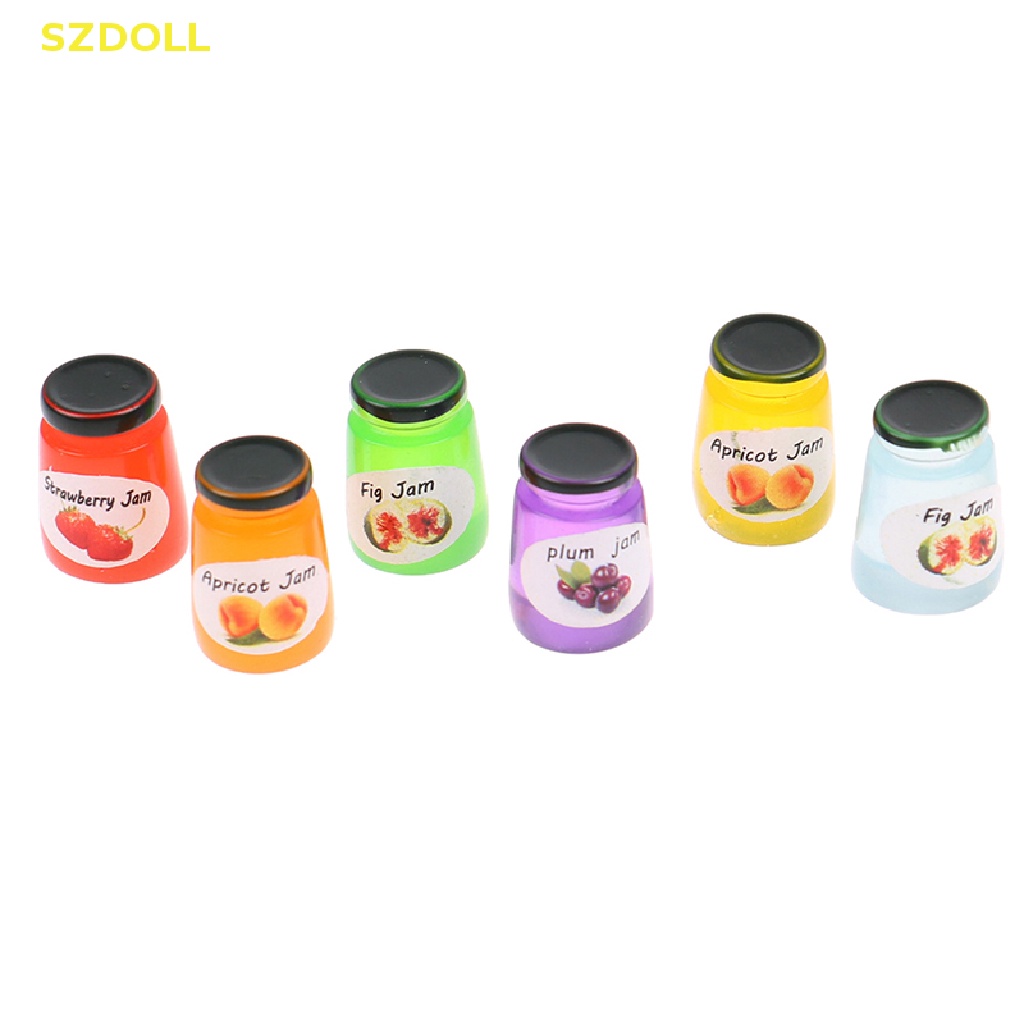 Set 5 Mô Hình Thức Ăn Mini Trang Trí Nhà Búp Bê Tỉ Lệ 1: 12