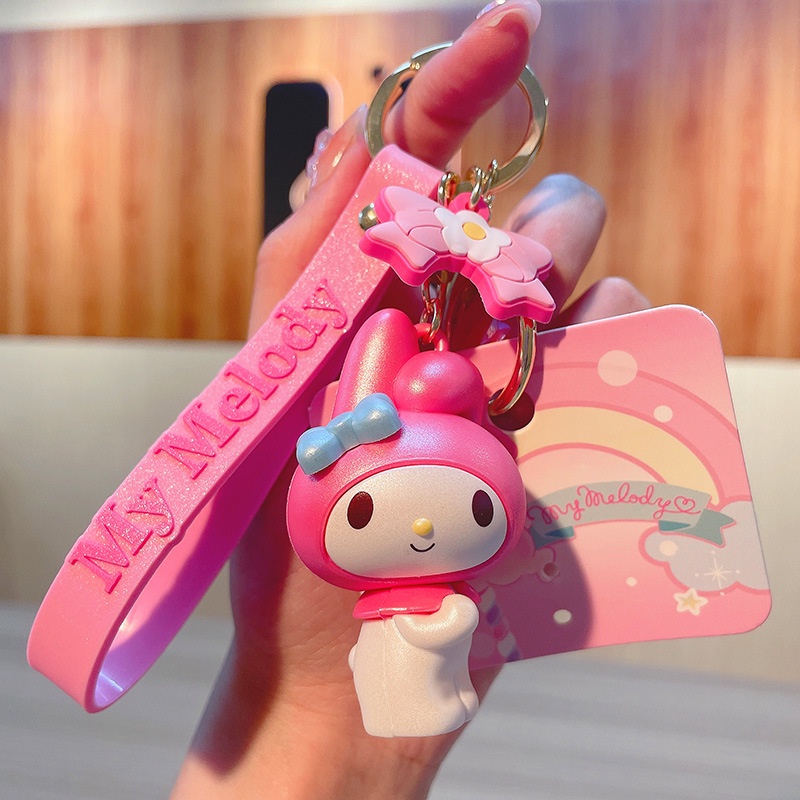 Sanrio Móc Khóa Hình Thỏ Nhồi Bông Đáng Yêu