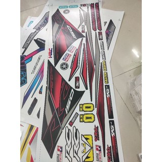 Tem Rời Exciter 150 Rc Đen Phối Đỏ 2019