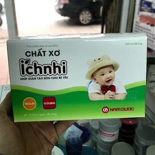 TPCN chất xơ ích nhi hộp 20 gói nam dược