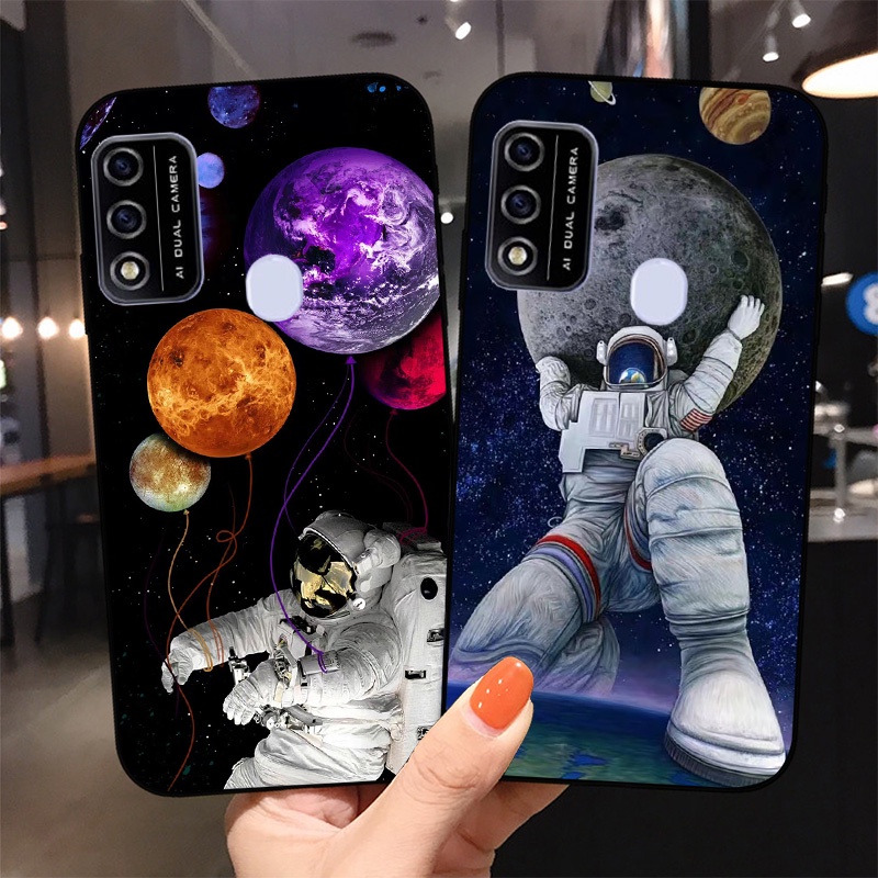 Ốp Điện Thoại HD Hình Phi Hành Gia Cho Itel A48