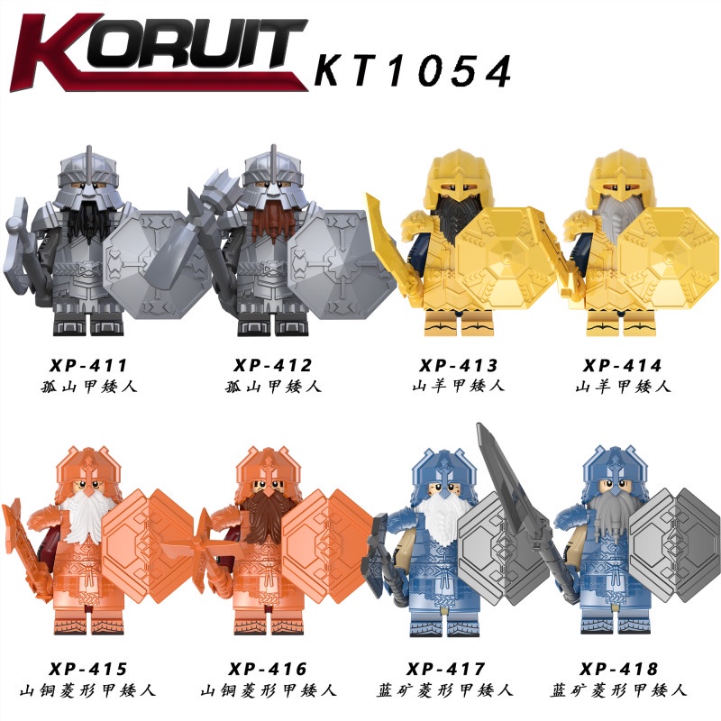 ✨Đồ Chơi Lego Lắp Ráp Mô Hình Người Lính Núi Trung Cổ Corey KT1054