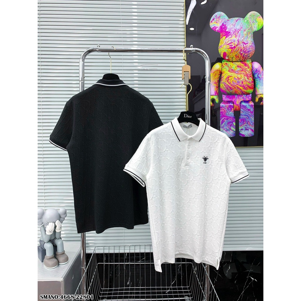 Áo Polo Nam Vân Nổi DIO Chất Mát Mịn - Áo Phông Cổ Bẻ Nam DIO Cao Cấp