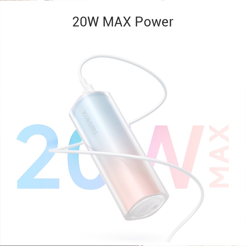 Pin Sạc Dự Phòng Xiaomi MINI 5000mAh 20W MAX P07ZM Mi Powerbank 5000 Chất Lượng Cao