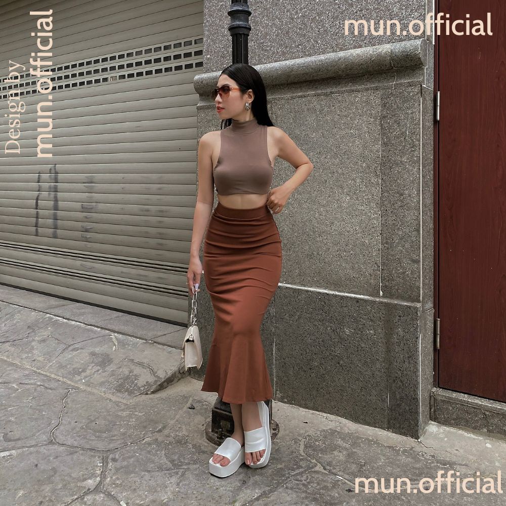 CHÂN VÁY ĐUÔI CÁ BOZIP