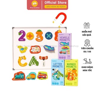  Bộ Chữ Cái & Số Đếm Nam Châm cho bé 3+ - Mideer