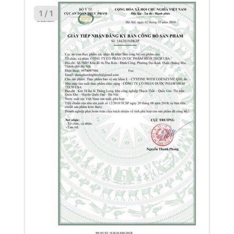 Viên uống đẹp da ELOVESS với L-cystine giúp da sáng,mịn hơn