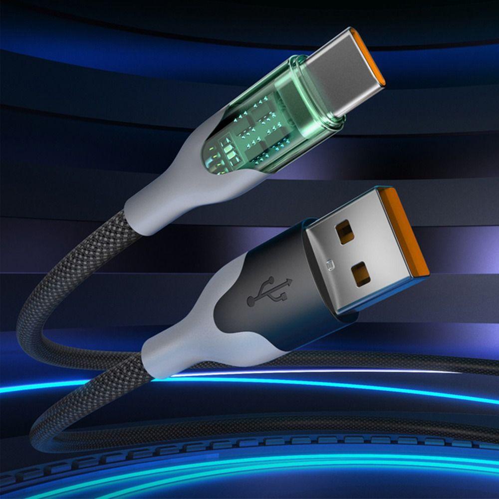 BEBETTERM Cáp SạC Nhanh USB C Sang USB Type C 6A Chuyên DụNg Cho Xiaomi Redmi Huawei OPPO