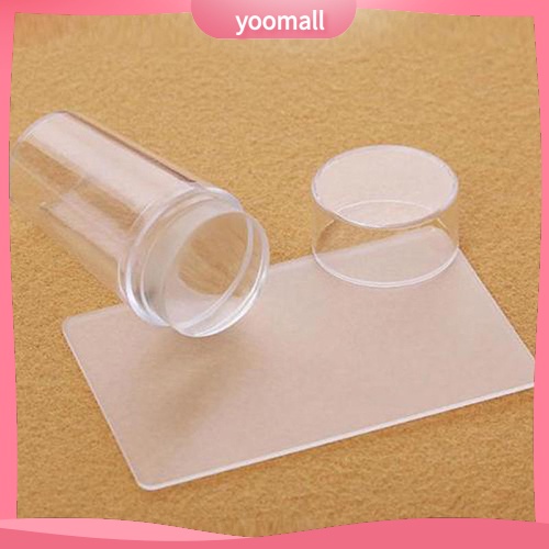 Bộ Dụng Cụ in Hình Trang Trí Móng Tay 2 Trong 1