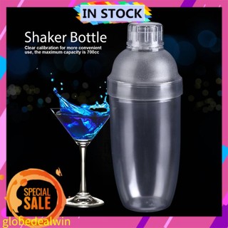 Bình lắc pha trà sữa Cocktail 700cc chuyên dụng cho bartender bằng nhựa resin PC