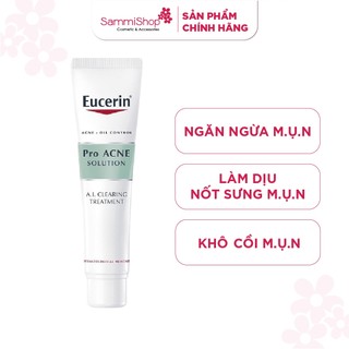 Gel ngừa mụn Eucerin Acne-Oil Control ProACNE Solution A.I. Clearing Treament 40ml