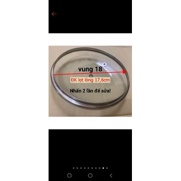 Vung kính sunhouse cho xoong- nồi- chảo side 16cm đến 24cm