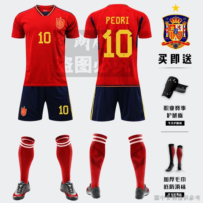 Bộ Quần Áo Bóng Đá Đội Tây Ban Nha World Cup 2022