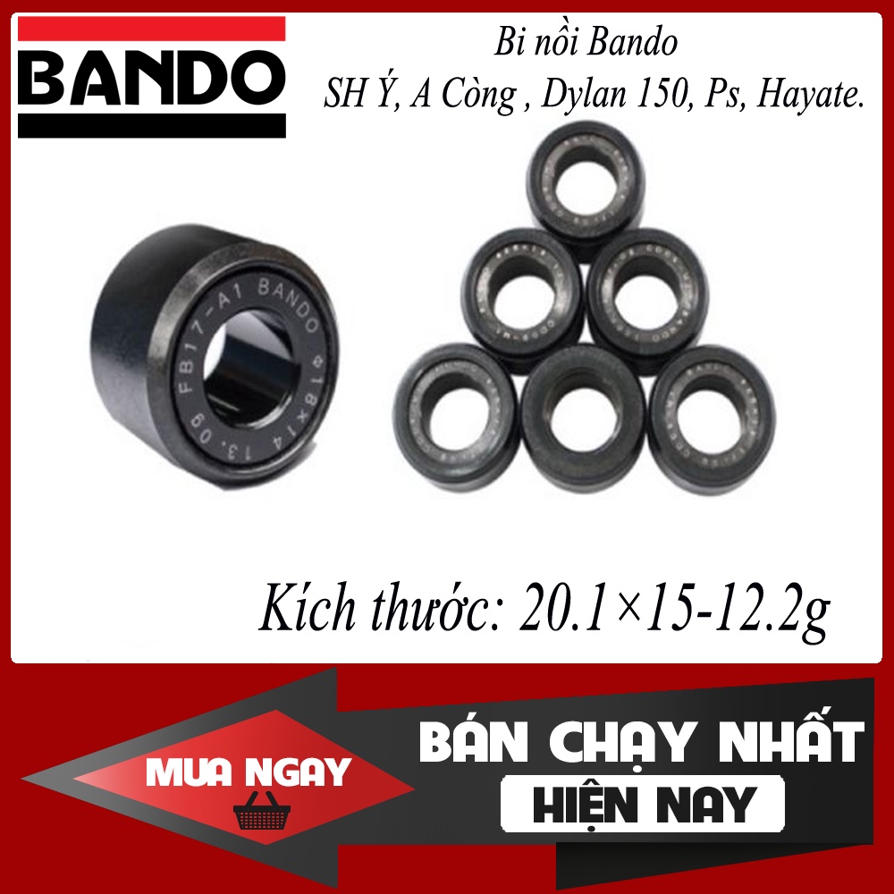Bi nồi Bando cho xe SH Ý, A Còng , Dylan 150, Ps, Hayate.