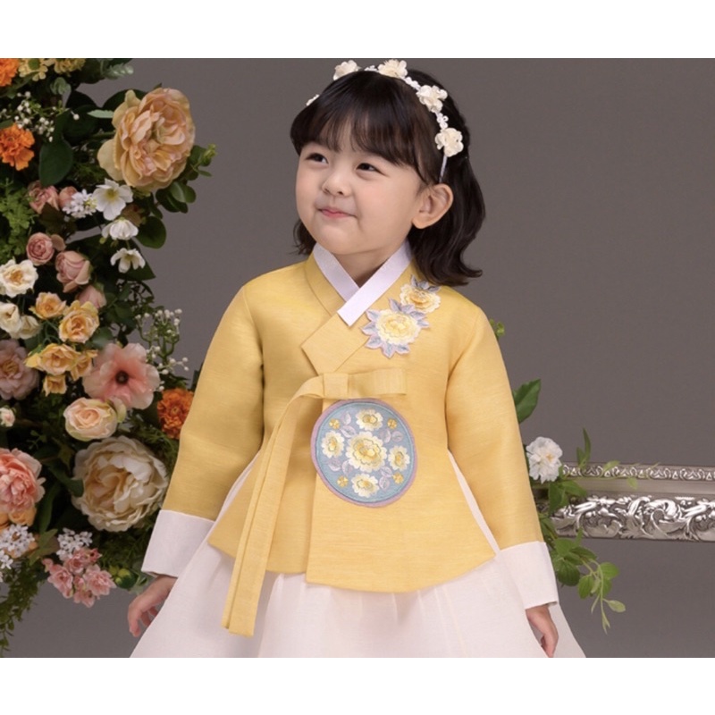 Bộ hanbok bé gái hàng hàn 100% chuẩn auth( Ảnh wed hàn+ ảnh shop chụp thật)