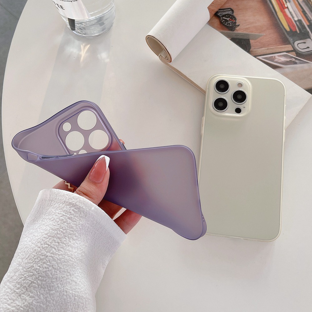 Ốp Điện Thoại Dẻo Siêu Mỏng Nút Bấm 3D 0.3mm Cho iPhone 14 Pro Max 14 Plus