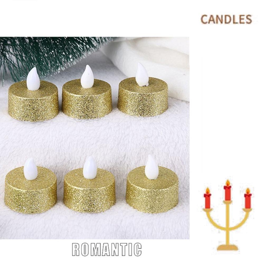 Set 12 Đèn Trang Trí Mini Không Nhấp Nháy Chạy Bằng Pin Dùng Để Trang Trí Nhà Dịp Halloween